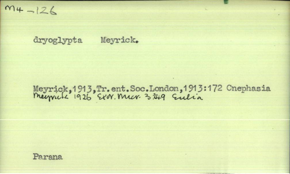 front of card